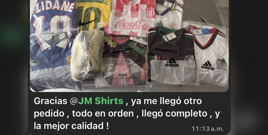 Pedido real recibido por cliente 4